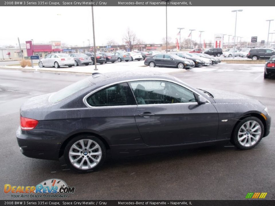 2008 BMW 3 Series 335xi Coupe Space Grey Metallic / Gray Photo #6