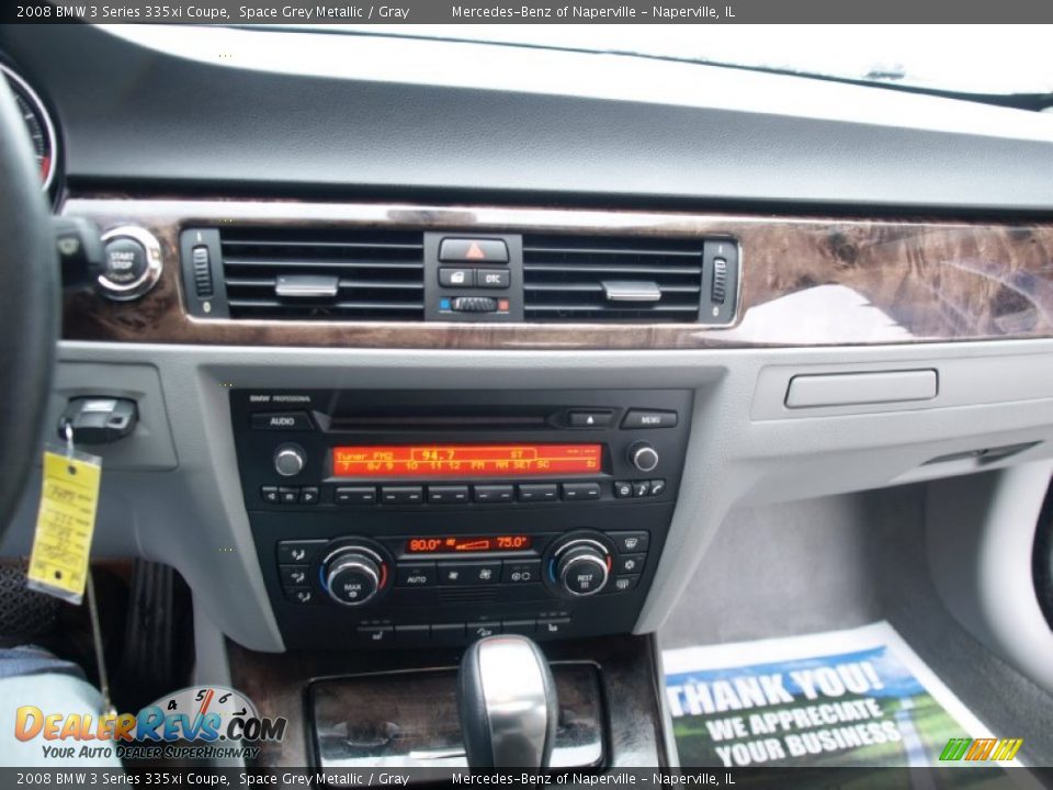 2008 BMW 3 Series 335xi Coupe Space Grey Metallic / Gray Photo #29