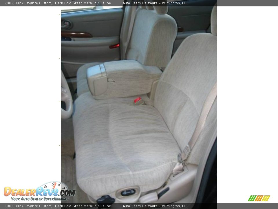 2002 Buick LeSabre Custom Dark Polo Green Metallic / Taupe Photo #11