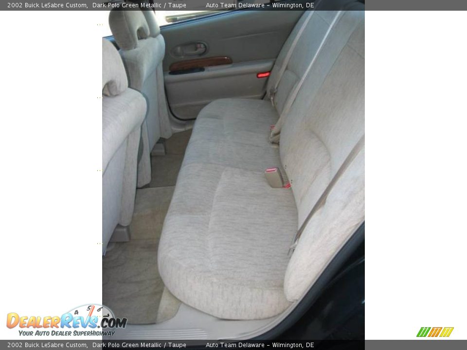 2002 Buick LeSabre Custom Dark Polo Green Metallic / Taupe Photo #20