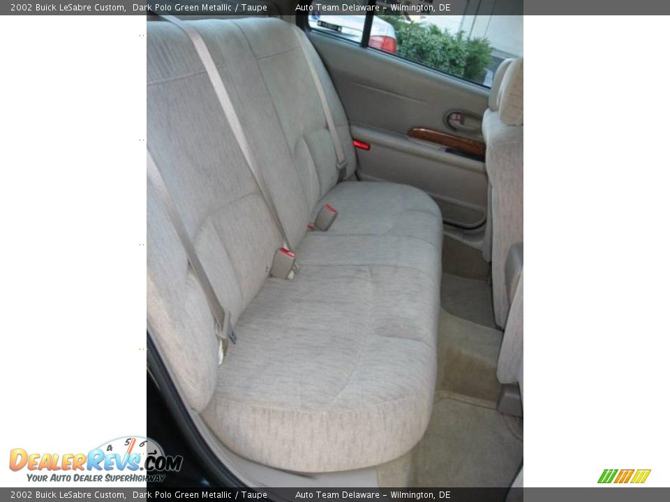 2002 Buick LeSabre Custom Dark Polo Green Metallic / Taupe Photo #21