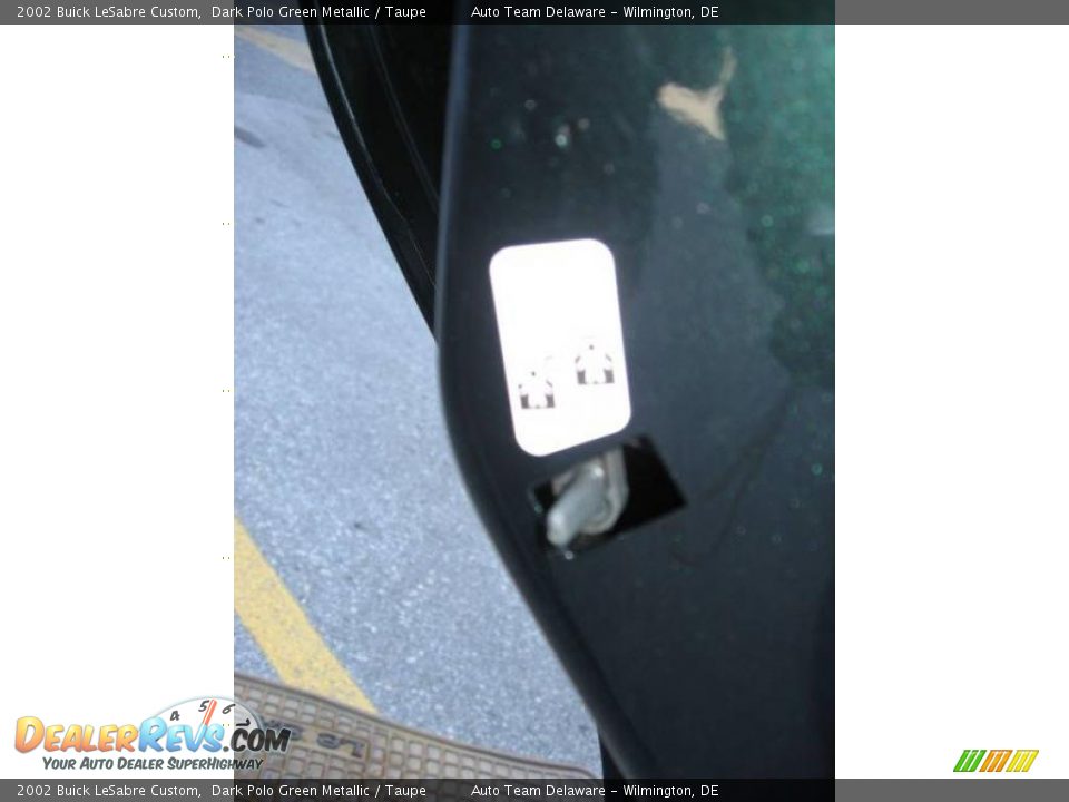 2002 Buick LeSabre Custom Dark Polo Green Metallic / Taupe Photo #27