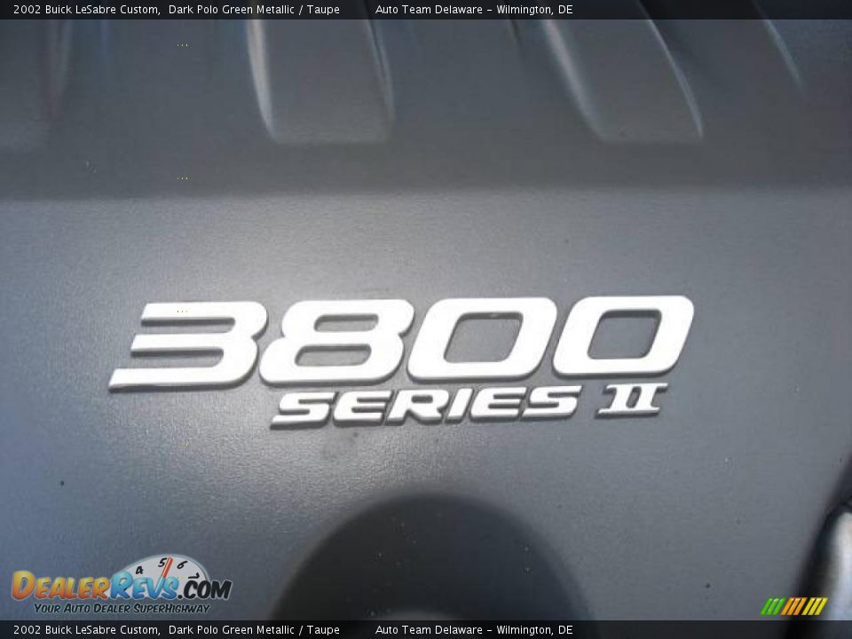2002 Buick LeSabre Custom Dark Polo Green Metallic / Taupe Photo #32