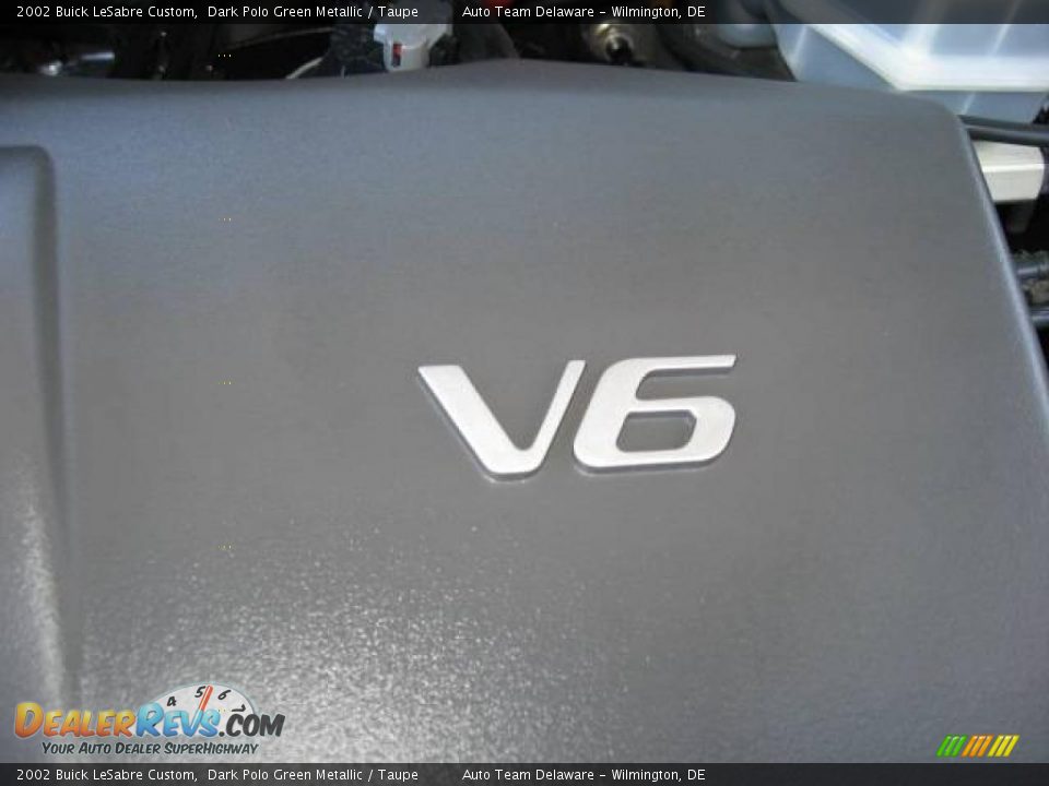 2002 Buick LeSabre Custom Dark Polo Green Metallic / Taupe Photo #33