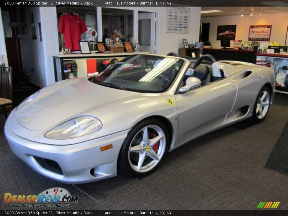 Front 3/4 View of 2003 Ferrari 360 Spider F1 Photo #1