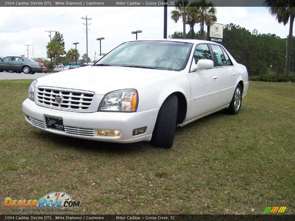 2004 Cadillac DeVille DTS White Diamond / Cashmere Photo #1