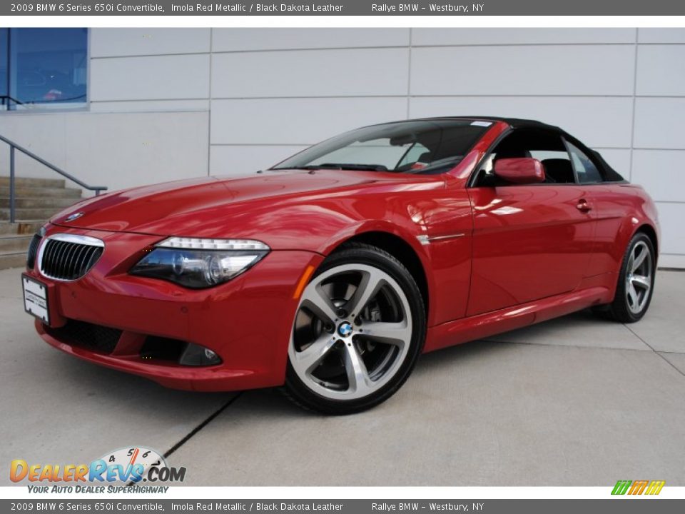 Front 3/4 View of 2009 BMW 6 Series 650i Convertible Photo #1