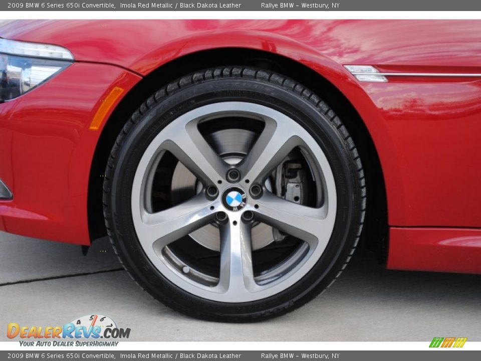 2009 BMW 6 Series 650i Convertible Wheel Photo #8