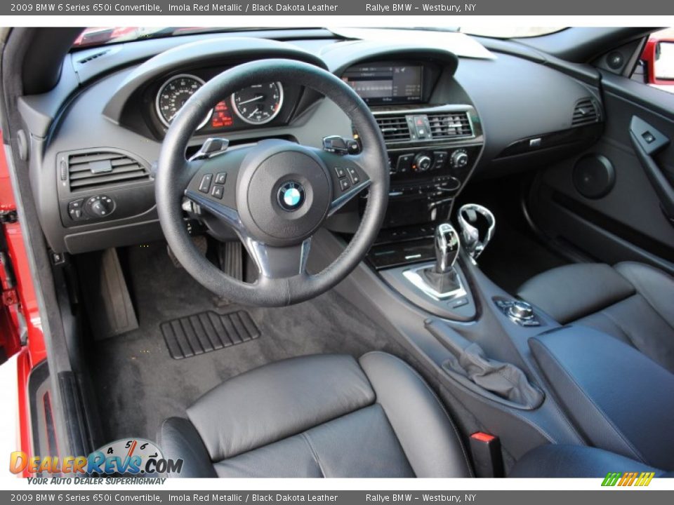 Dashboard of 2009 BMW 6 Series 650i Convertible Photo #15