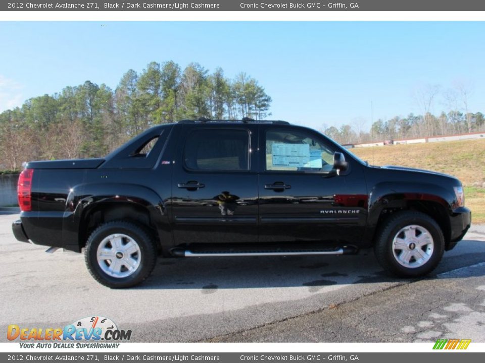 Black 2012 Chevrolet Avalanche Z71 Photo #8