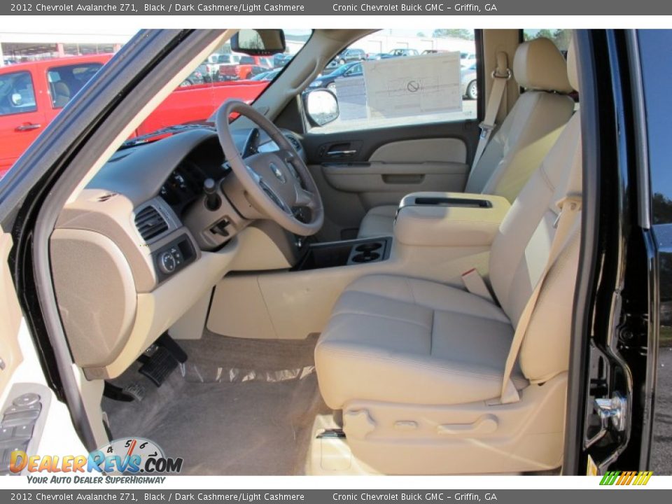 Dark Cashmere/Light Cashmere Interior - 2012 Chevrolet Avalanche Z71 Photo #10