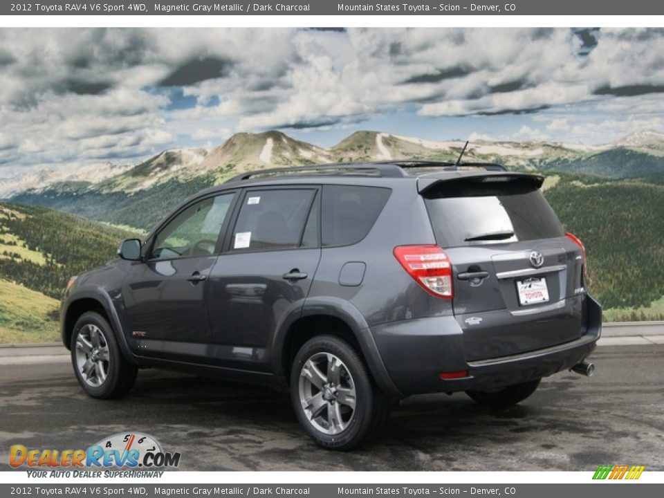 2012 Toyota RAV4 V6 Sport 4WD Magnetic Gray Metallic / Dark Charcoal Photo #3