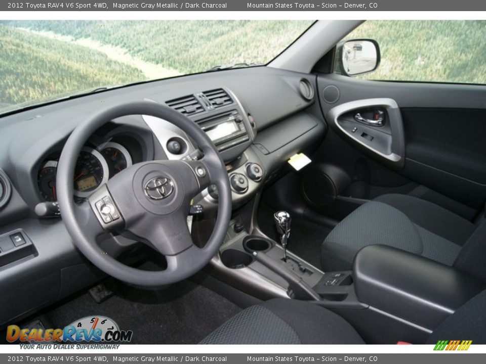 2012 Toyota RAV4 V6 Sport 4WD Magnetic Gray Metallic / Dark Charcoal Photo #5
