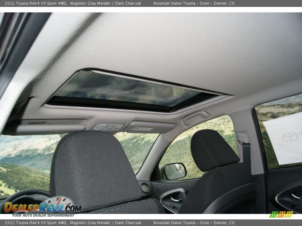 2012 Toyota RAV4 V6 Sport 4WD Magnetic Gray Metallic / Dark Charcoal Photo #10