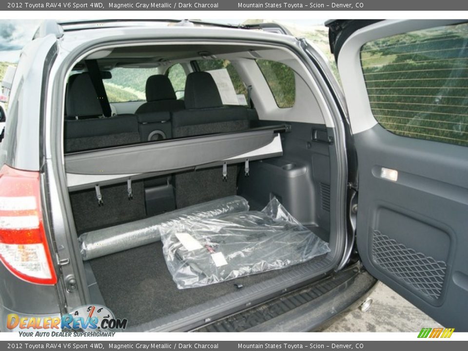 2012 Toyota RAV4 V6 Sport 4WD Magnetic Gray Metallic / Dark Charcoal Photo #11