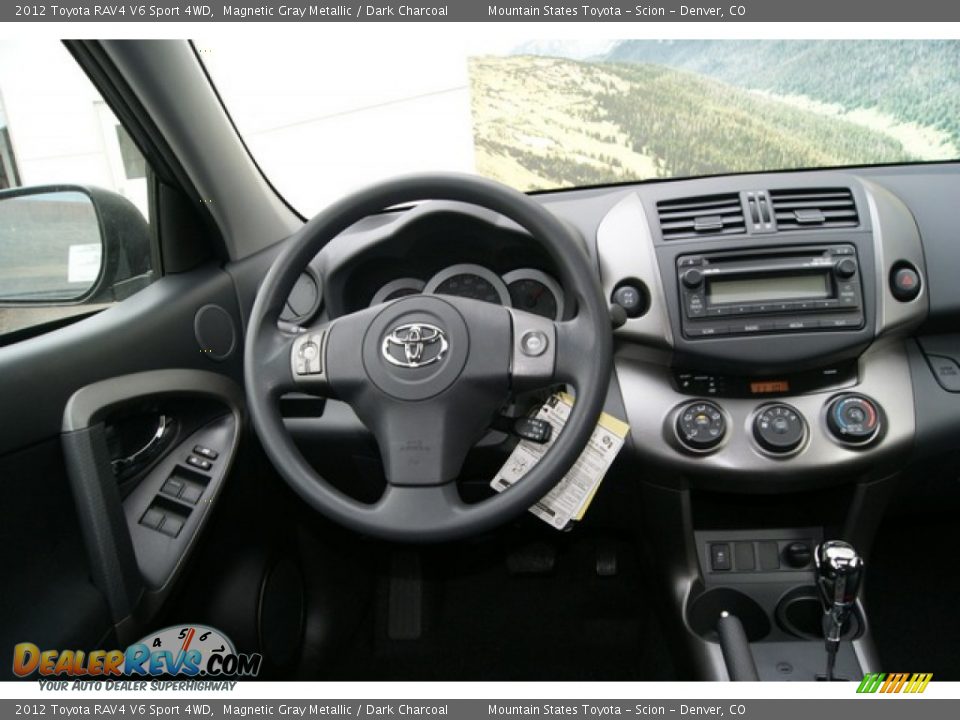 2012 Toyota RAV4 V6 Sport 4WD Magnetic Gray Metallic / Dark Charcoal Photo #12