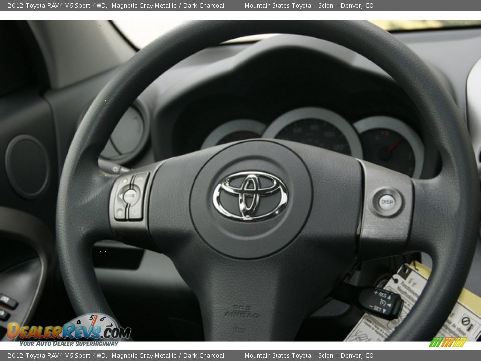 2012 Toyota RAV4 V6 Sport 4WD Magnetic Gray Metallic / Dark Charcoal Photo #13
