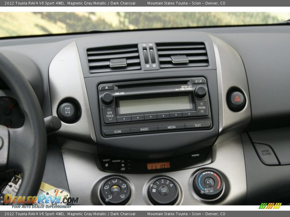 2012 Toyota RAV4 V6 Sport 4WD Magnetic Gray Metallic / Dark Charcoal Photo #14