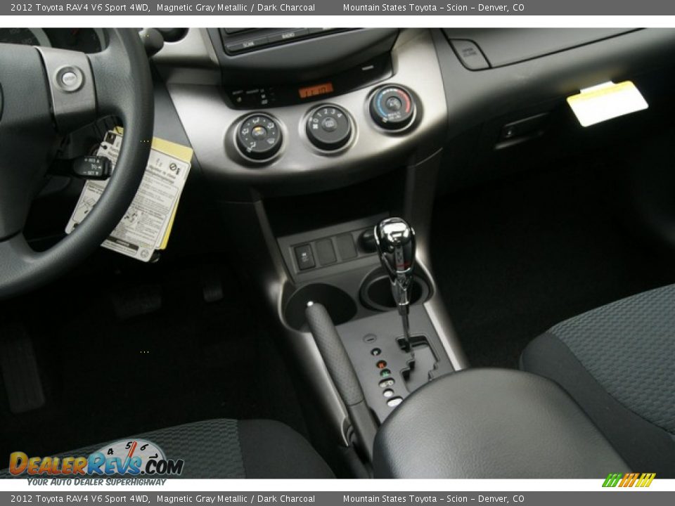 2012 Toyota RAV4 V6 Sport 4WD Magnetic Gray Metallic / Dark Charcoal Photo #15