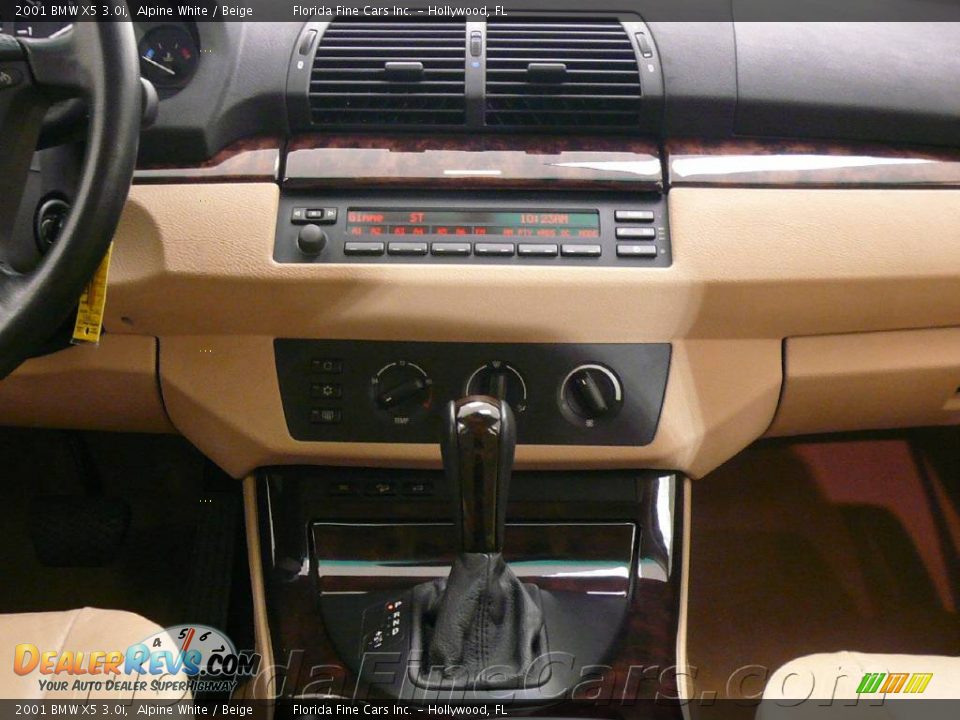 2001 BMW X5 3.0i Alpine White / Beige Photo #18