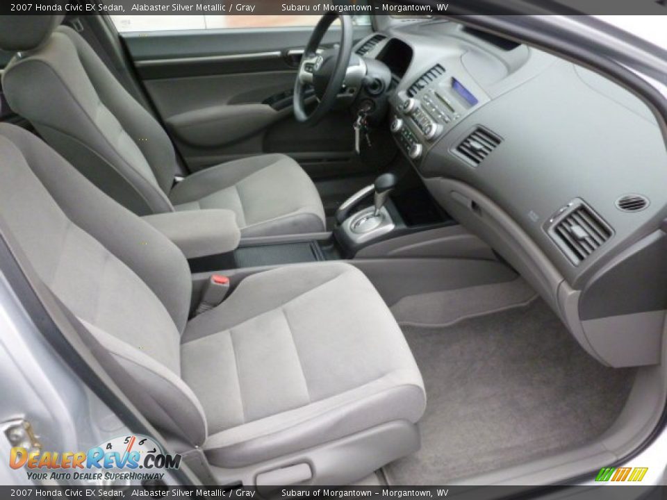 Front Seat of 2007 Honda Civic EX Sedan Photo #3