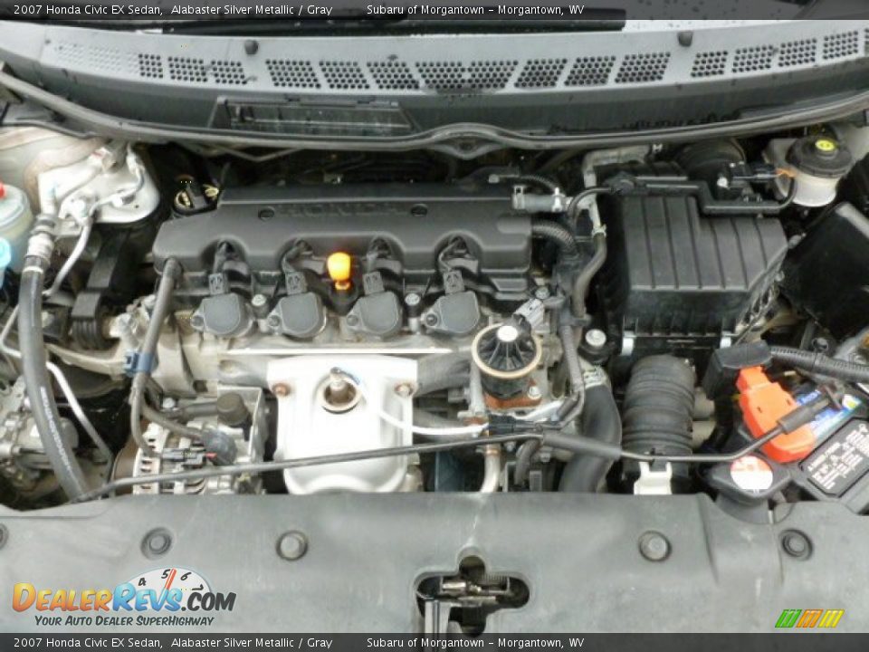 2007 Honda Civic EX Sedan 1.8L SOHC 16V 4 Cylinder Engine Photo #18