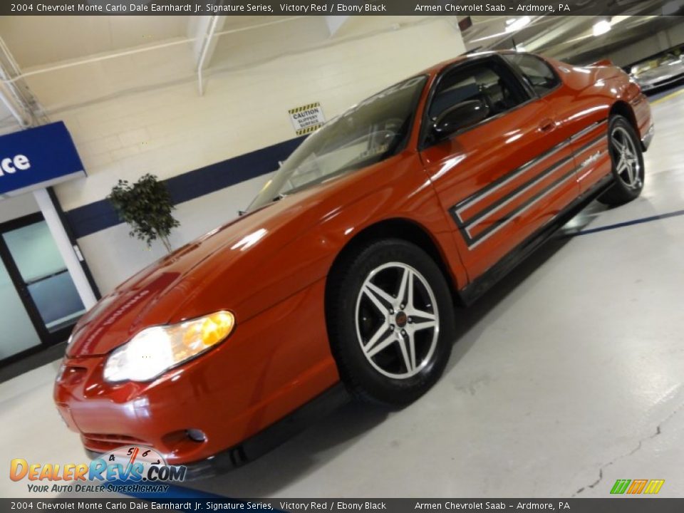 2004 Chevrolet Monte Carlo Dale Earnhardt Jr. Signature Series Victory Red / Ebony Black Photo #2