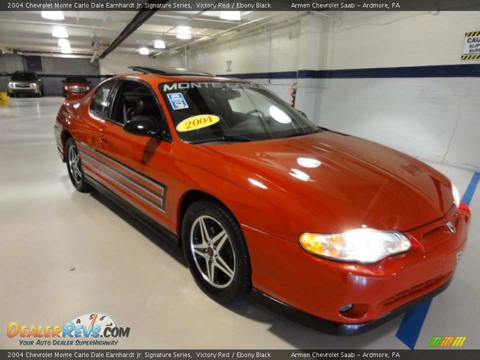 2004 Chevrolet Monte Carlo Dale Earnhardt Jr. Signature Series Victory Red / Ebony Black Photo #4