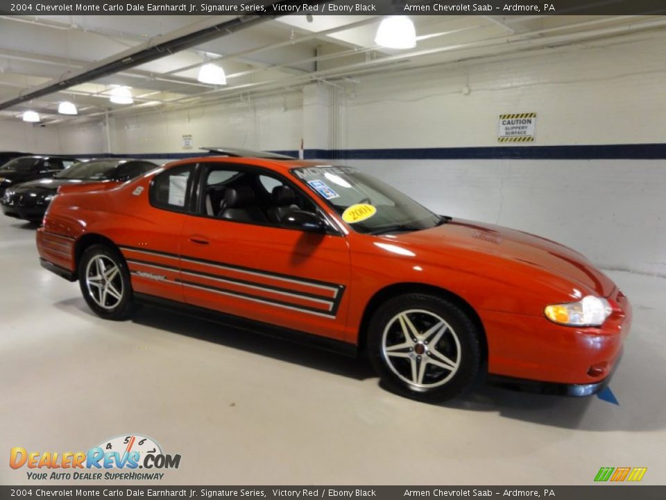 2004 Chevrolet Monte Carlo Dale Earnhardt Jr. Signature Series Victory Red / Ebony Black Photo #6