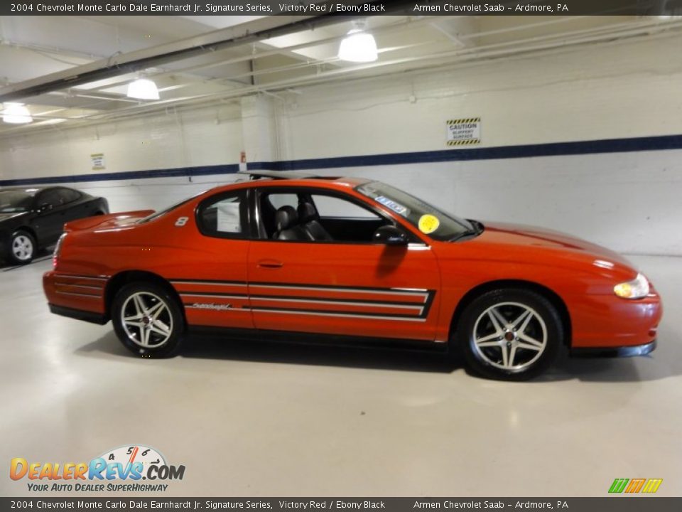 2004 Chevrolet Monte Carlo Dale Earnhardt Jr. Signature Series Victory Red / Ebony Black Photo #7