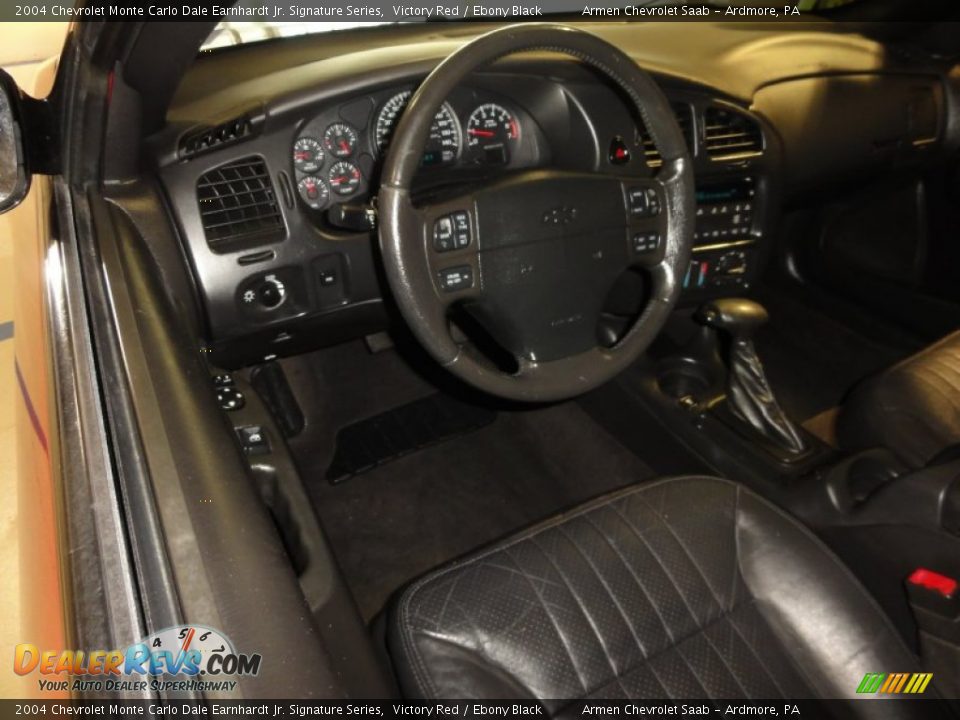 2004 Chevrolet Monte Carlo Dale Earnhardt Jr. Signature Series Victory Red / Ebony Black Photo #12