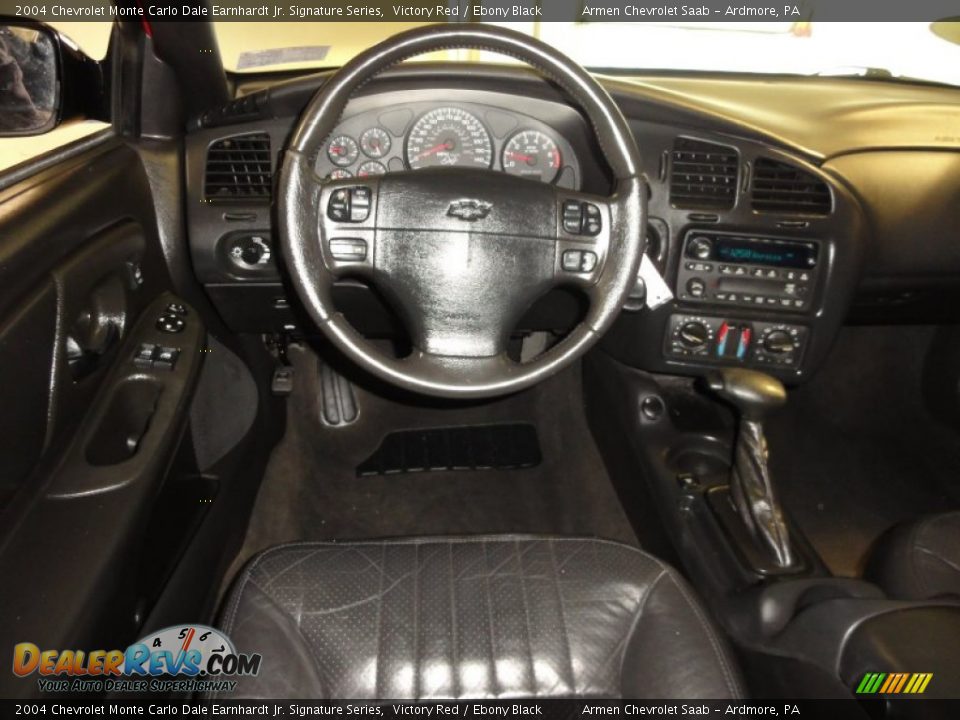 2004 Chevrolet Monte Carlo Dale Earnhardt Jr. Signature Series Victory Red / Ebony Black Photo #27