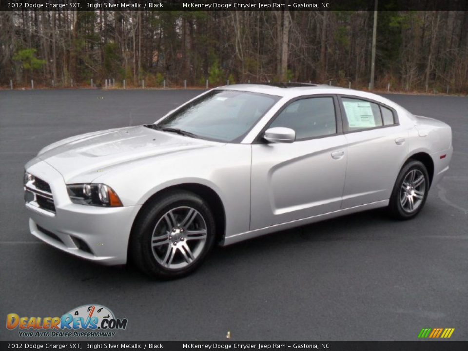 Bright Silver Metallic 2012 Dodge Charger SXT Photo #1