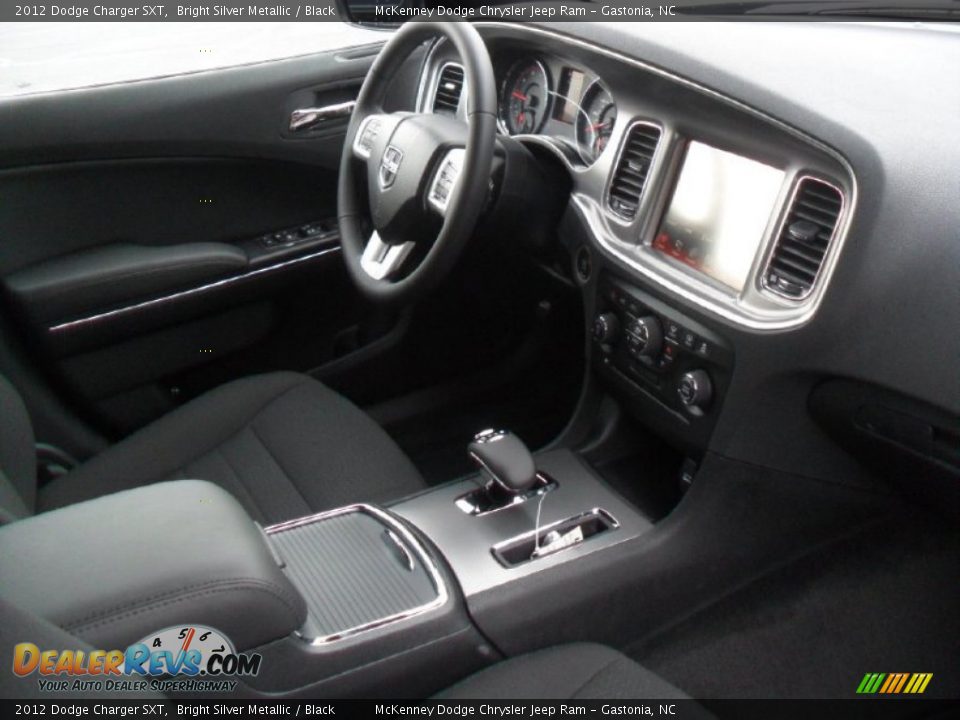 2012 Dodge Charger SXT Bright Silver Metallic / Black Photo #23