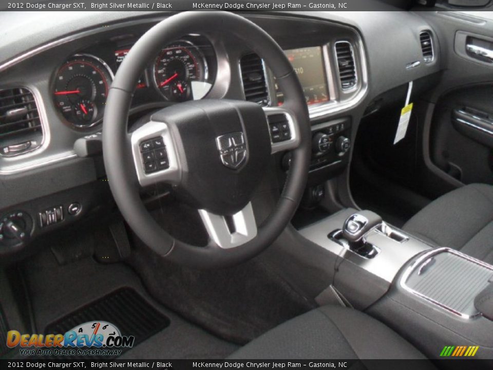 Dashboard of 2012 Dodge Charger SXT Photo #28