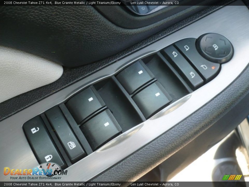 2008 Chevrolet Tahoe Z71 4x4 Blue Granite Metallic / Light Titanium/Ebony Photo #8