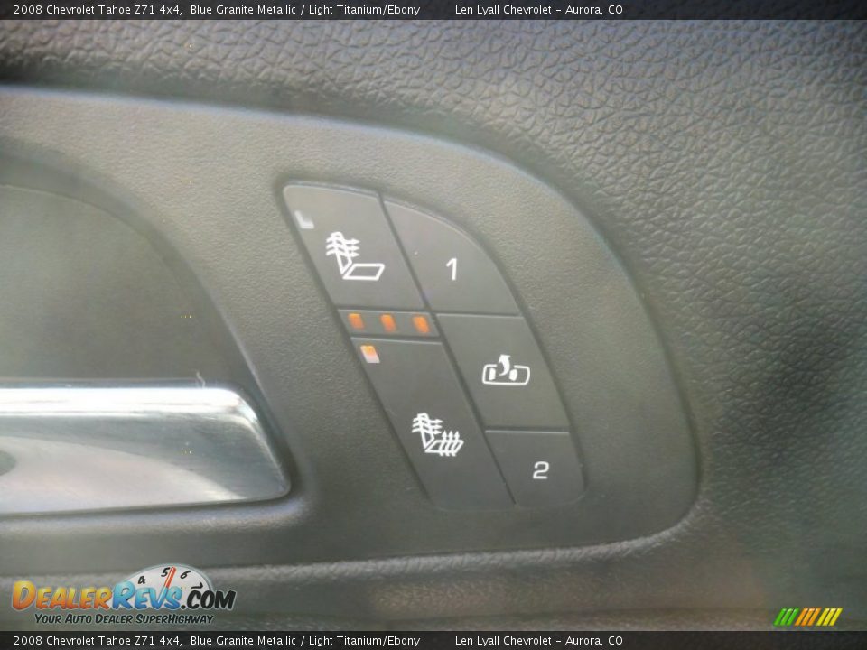 2008 Chevrolet Tahoe Z71 4x4 Blue Granite Metallic / Light Titanium/Ebony Photo #9