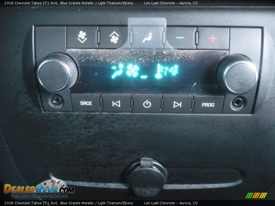 2008 Chevrolet Tahoe Z71 4x4 Blue Granite Metallic / Light Titanium/Ebony Photo #21