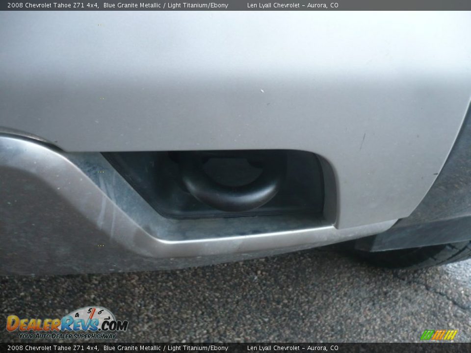 2008 Chevrolet Tahoe Z71 4x4 Blue Granite Metallic / Light Titanium/Ebony Photo #23