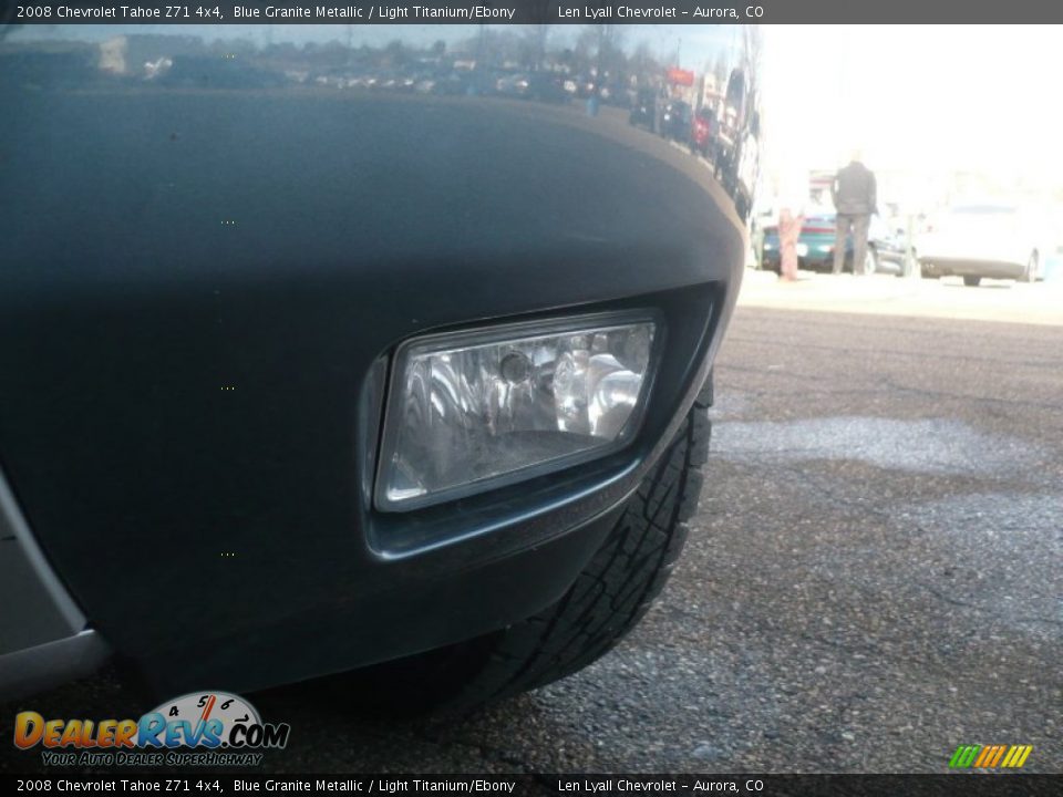 2008 Chevrolet Tahoe Z71 4x4 Blue Granite Metallic / Light Titanium/Ebony Photo #24