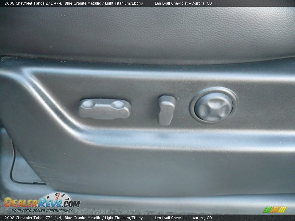 2008 Chevrolet Tahoe Z71 4x4 Blue Granite Metallic / Light Titanium/Ebony Photo #26