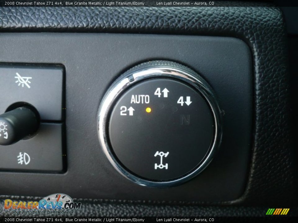 2008 Chevrolet Tahoe Z71 4x4 Blue Granite Metallic / Light Titanium/Ebony Photo #27