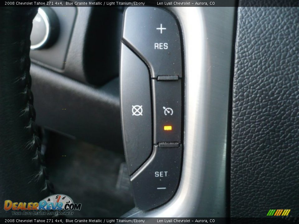2008 Chevrolet Tahoe Z71 4x4 Blue Granite Metallic / Light Titanium/Ebony Photo #28