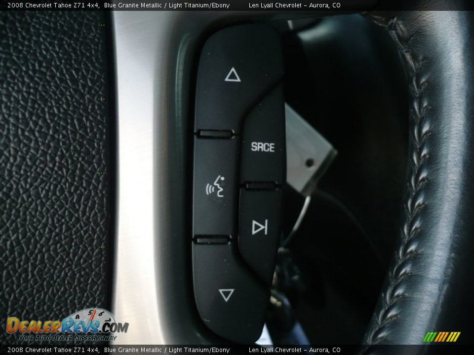 2008 Chevrolet Tahoe Z71 4x4 Blue Granite Metallic / Light Titanium/Ebony Photo #29