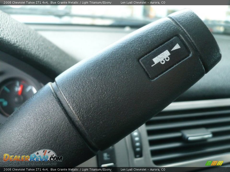 2008 Chevrolet Tahoe Z71 4x4 Blue Granite Metallic / Light Titanium/Ebony Photo #30