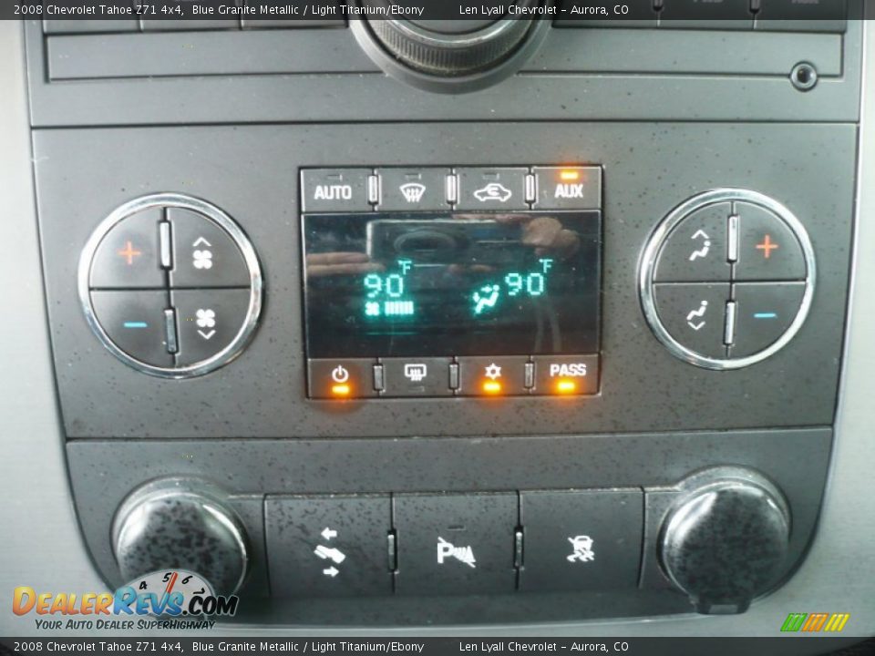 2008 Chevrolet Tahoe Z71 4x4 Blue Granite Metallic / Light Titanium/Ebony Photo #33