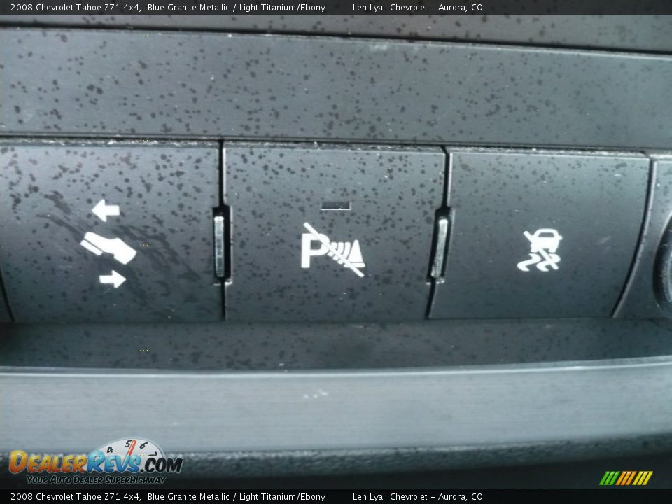 2008 Chevrolet Tahoe Z71 4x4 Blue Granite Metallic / Light Titanium/Ebony Photo #34