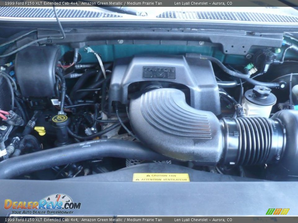 1999 Ford F150 XLT Extended Cab 4x4 5.4 Liter SOHC 16-Valve Triton V8 Engine Photo #17