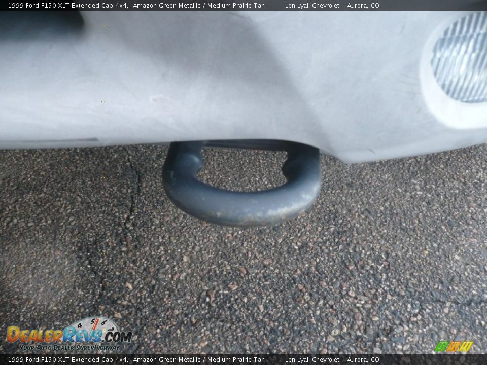 1999 Ford F150 XLT Extended Cab 4x4 Amazon Green Metallic / Medium Prairie Tan Photo #18