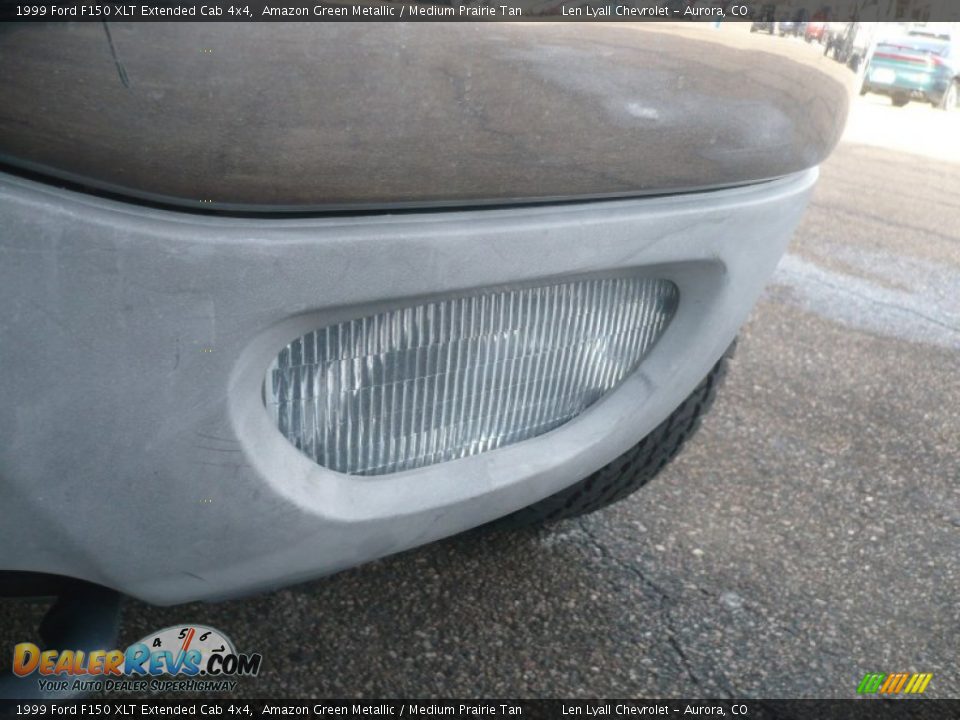 1999 Ford F150 XLT Extended Cab 4x4 Amazon Green Metallic / Medium Prairie Tan Photo #19